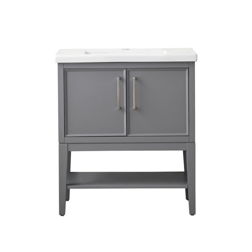 Wayfair | Gray Bathroom Vanities You'll Love in 2023